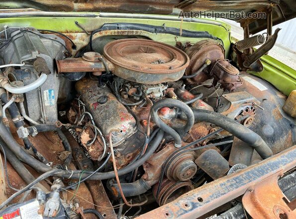 CCE262F161542 1972 CHEVROLET SUBURBAN Green Вид панелі приладів