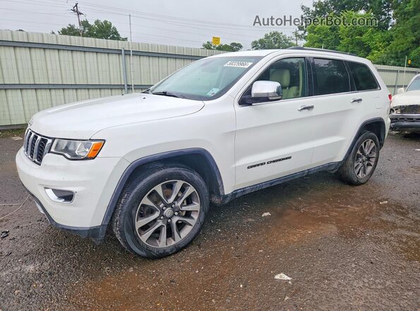 1C4RJEBG1JC171545 2018 JEEP GRAND White Trasero izquierdo