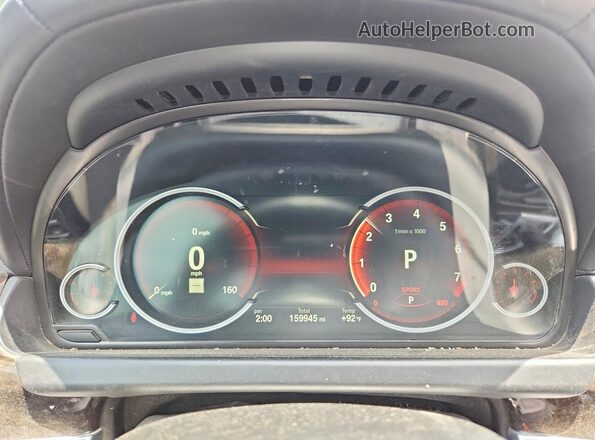 WBA6D6C5XGGF94767 2016 BMW OTHER Black Vista de los asientos traseros