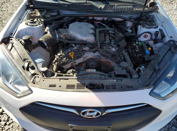 KMHHT6KJ9GU131963 2016 HYUNDAI GENESIS White Շարժիչի բաժամունքի տեսք