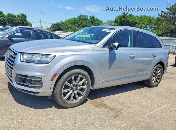 WA1LAAF7XKD001053 2019 AUDI Q7 Silver Rear left