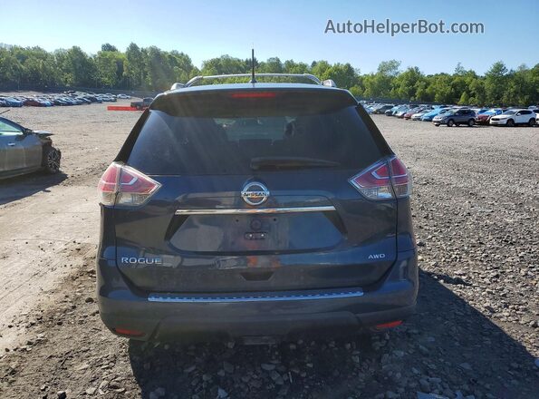 5N1AT2MV4GC899320 2016 NISSAN ROGUE Blue Սալոնի դիմացի տեսք