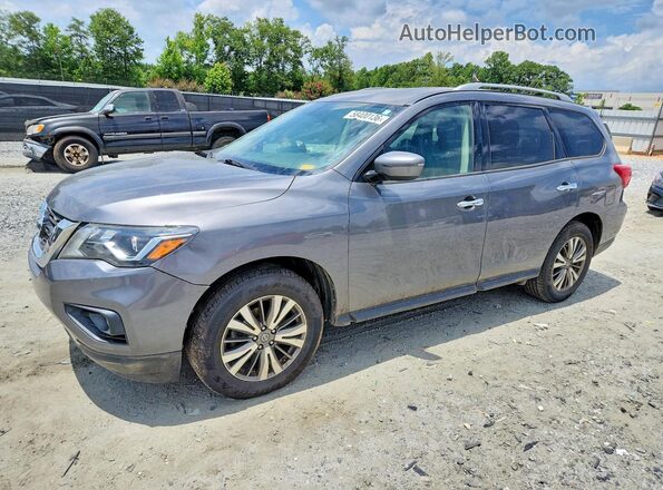 5N1DR2MM0JC663273 2018 NISSAN PATHFINDER Gray Tył lewy