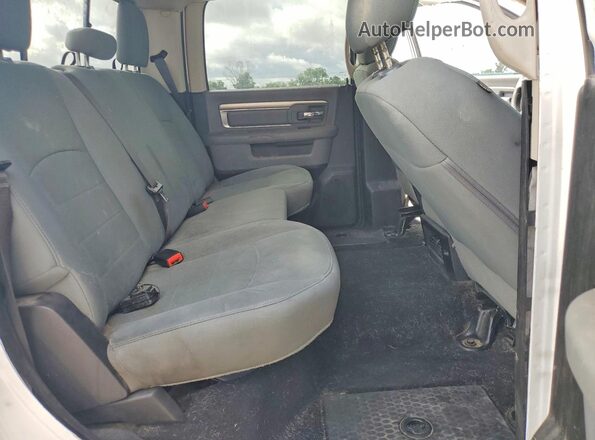 1C6RR7TTXKS571537 2019 RAM 1500 White Rear interior view