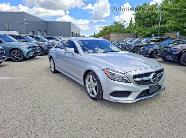 WDDLJ6HB2GA166954 2016 MERCEDES-BENZ CLS-CLASS Silver Rear left