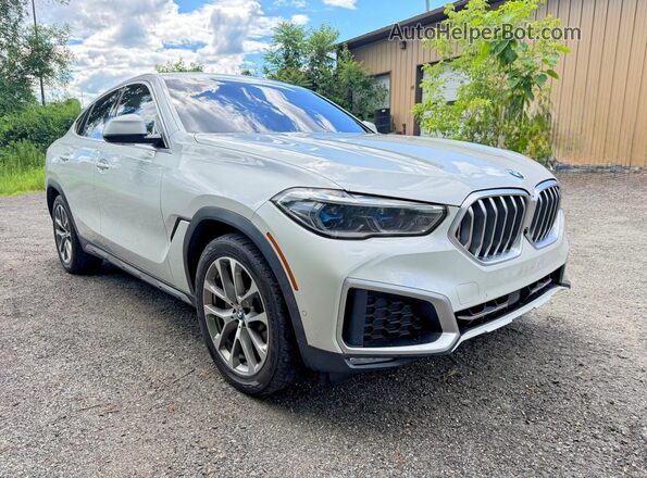 5UXCY6C0XL9D21128 2020 BMW X6 Белый 