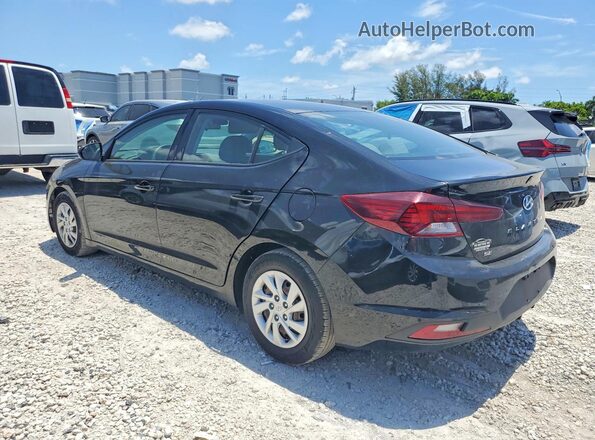 5NPD74LF9KH497107 2019 HYUNDAI ELANTRA Black 