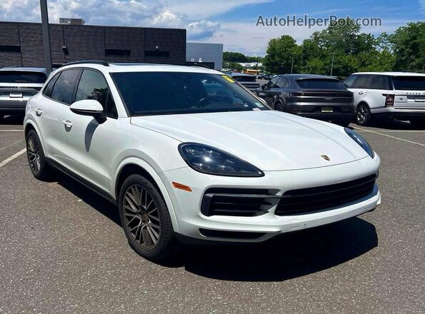 WP1AA2AY1LDA03762 2020 PORSCHE CAYENNE White Trasero izquierdo