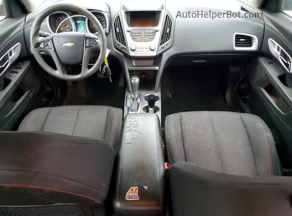 2GNALBEK5H1518999 2017 CHEVROLET EQUINOX Black Vista del cuadro de instrumentos