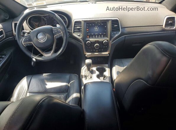 1C4RJFBG9HC658783 2017 JEEP GRAND Black ხელსაწყოთა პანელის ხედი