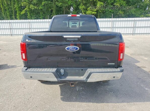 1FTFW1EG8JKE52224 2018 FORD F150 Black Vista interior delantera