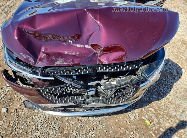 5LMPJ8KA7SJ897890 2025 LINCOLN NAUTILUS Burgundy VIN կոդի պիտակի տեսք