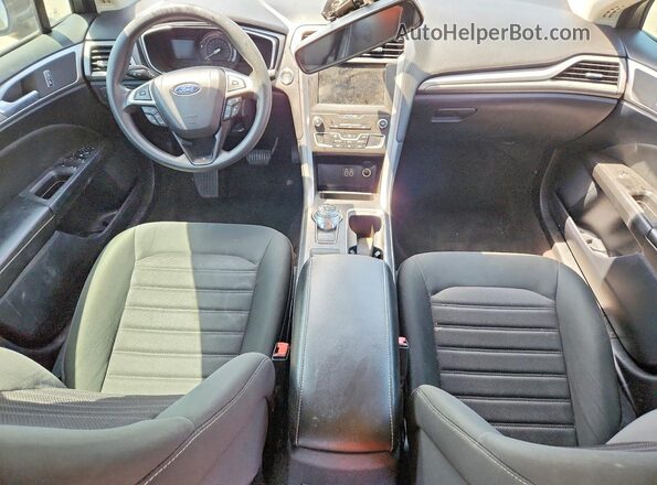 3FA6P0HD1LR168317 2020 FORD FUSION Gray Вид щитка приладів