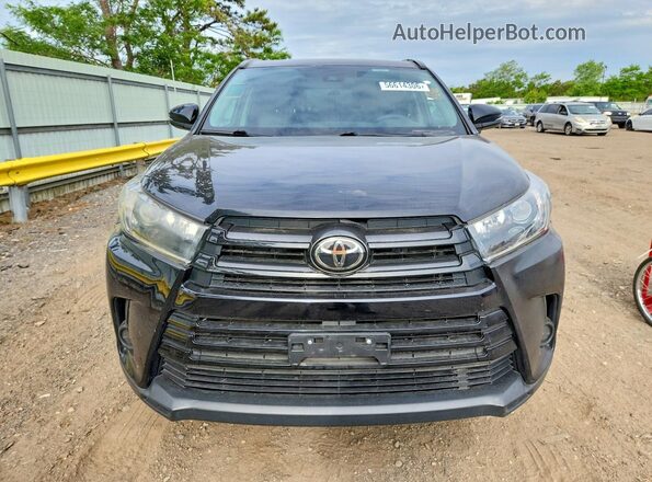 5TDJZRFH9KS622317 2019 TOYOTA HIGHLANDER Black 