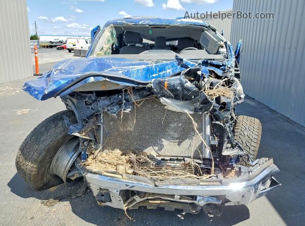 1FTEW3LP4SKE62258 2025 FORD F150 Blue უკანა ხედი