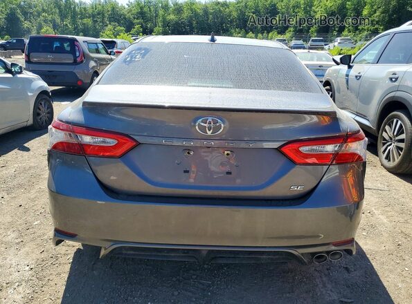 4T1B11HK4KU730874 2019 TOYOTA CAMRY Gray 
