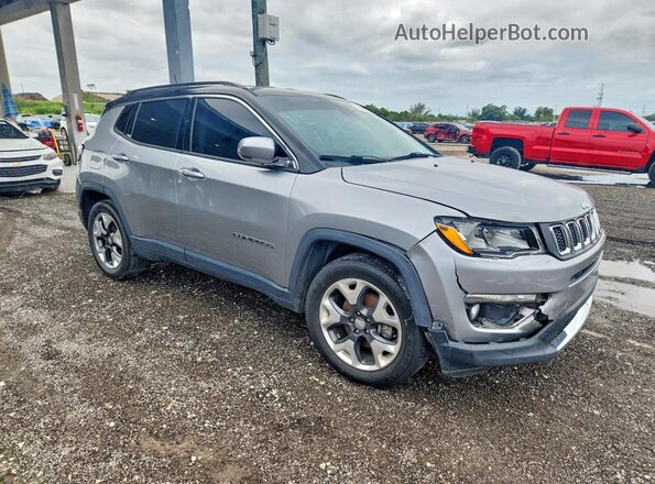 3C4NJCCB4KT711322 2019 JEEP COMPASS Silver Դիմացի տեսք