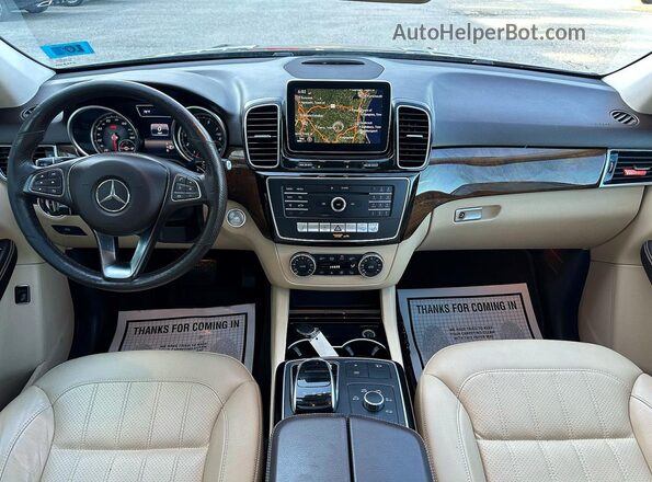 4JGDA5HB6GA711834 2016 MERCEDES-BENZ GLE-CLASS Black უკანა სავარძლების ხედი