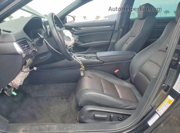 1HGCV1F34LA028454 2020 HONDA ACCORD Black 