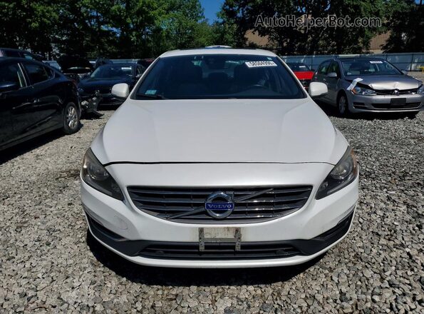 YV1612TK9G2406707 2016 VOLVO S60 White უკანა ხედი