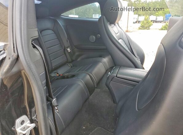 WDDWJ4JB2HF360545 2017 MERCEDES-BENZ C Black Widok wnętrza z tyłu