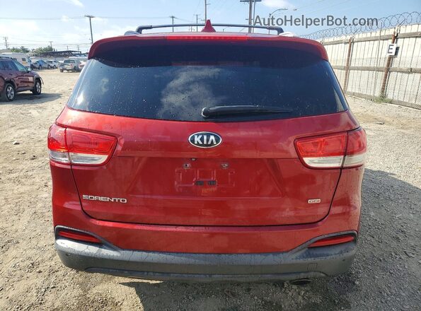 5XYPG4A34GG147470 2016 KIA SORENTO Red 