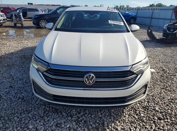 3VW5M7BUXRM074634 2024 VOLKSWAGEN JETTA White Вид ззаду