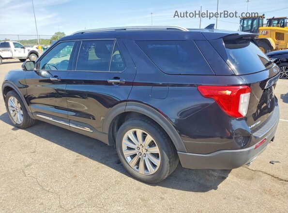 1FMSK8FH0LGC02438 2020 FORD EXPLORER Black Tył prawy