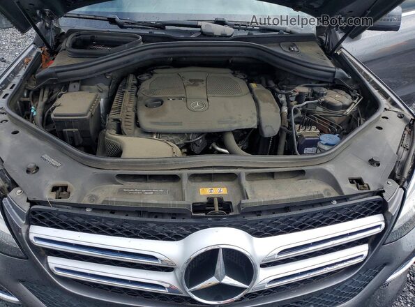 4JGDA5HB4JB183339 2018 MERCEDES-BENZ GLE-CLASS Gray Vista del compartimento del motor