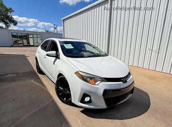 5YFBURHE8GP500618 2016 TOYOTA COROLLA White Հետևի ձախ