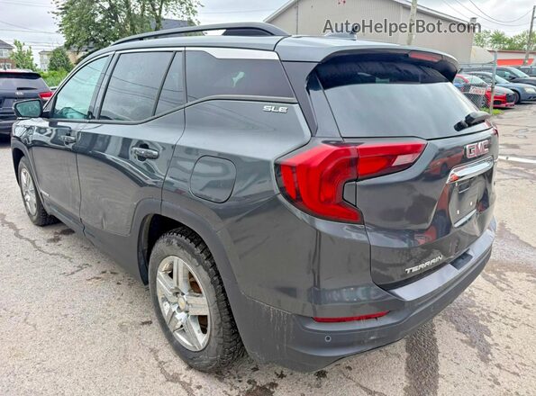 3GKALMEV1KL163435 2019 GMC TERRAIN Charcoal Przód prawy