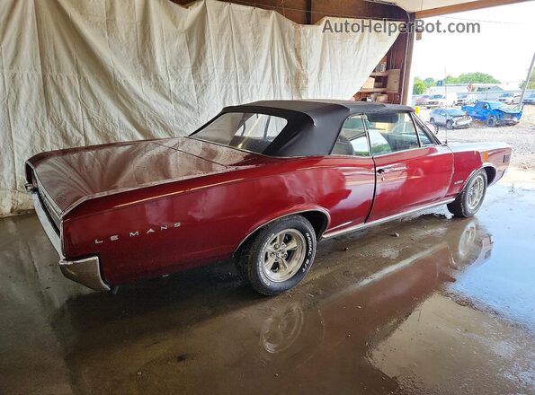 237676P248042 1966 PONTIAC LEMANS RWD Red Przód prawy