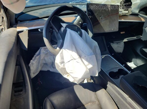 7SAYGDEF4NF407088 2022 TESLA MODEL Blue Սարքավորումների վահանակի տեսք