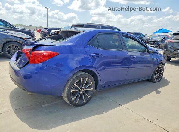 5YFBURHEXKP925363 2019 TOYOTA COROLLA Blue Front right