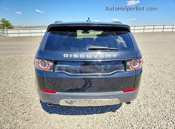 SALCR2BG8GH565562 2016 LAND ROVER DISCOVERY Black Вид салону спереду