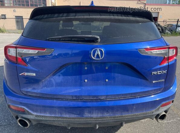 5J8TC2H61KL801600 2019 ACURA RDX Синий 