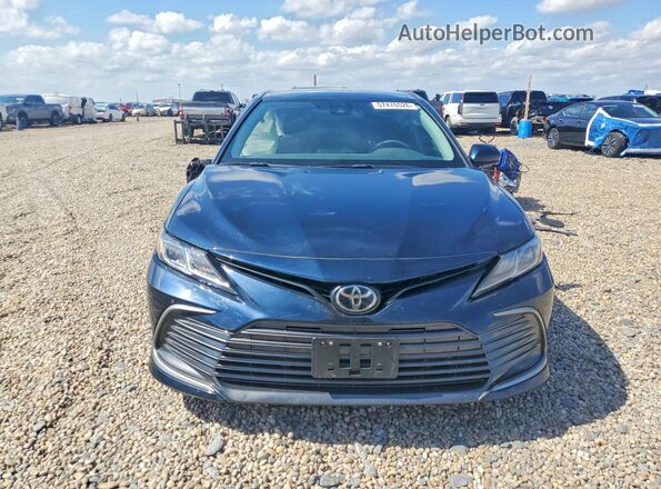 4T1C11AK4MU466654 2021 TOYOTA CAMRY Синий 