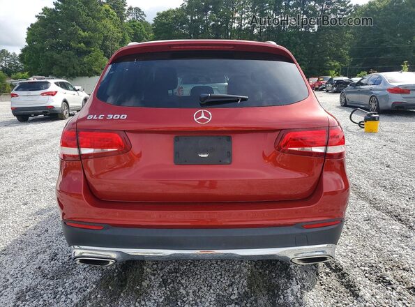 WDC0G4JB3GF109394 2016 MERCEDES-BENZ GLC-CLASS Red Вид салону спереду