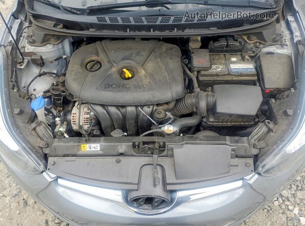 5NPDH4AE0GH686355 2016 HYUNDAI ELANTRA Gray 