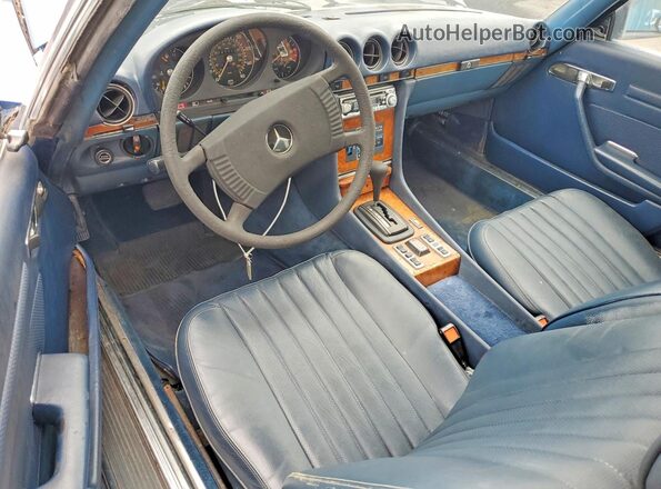 10702412019822 1978 MERCEDES-BENZ 450 Blue Widok zestawu wskaźników