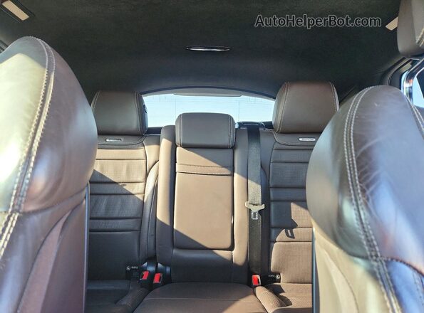 4JGED7FBXJA096173 2018 MERCEDES-BENZ GLE Silver Vista interior trasera