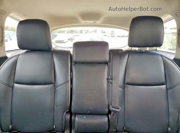 5N1DL0MN8KC555886 2019 INFINITI QX60 Black Вид задньої частини салону