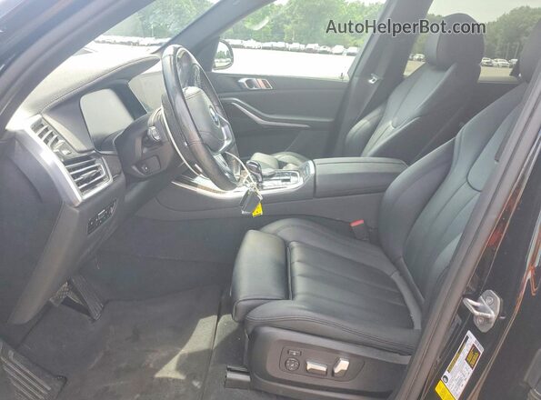 5UXCR4C05L9B01638 2020 BMW X5 Black Dashboard view