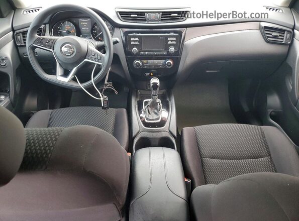 JN1BJ1CR6HW113906 2017 NISSAN ROGUE White Widok zestawu wskaźników