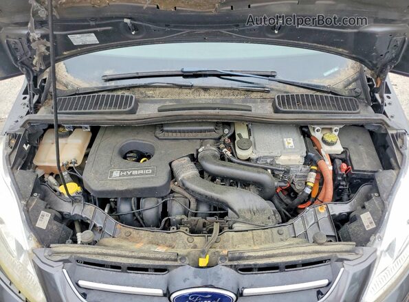 1FADP5DU5HL103423 2017 FORD C-MAX Gray Вид підкапотного простору