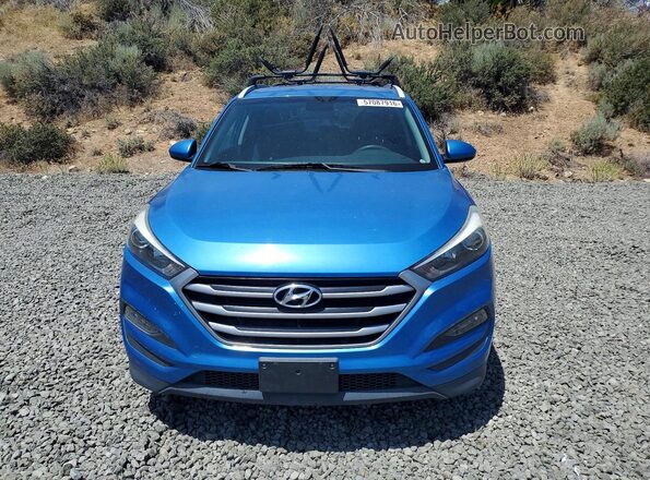 KM8J3CA4XJU652385 2018 HYUNDAI TUCSON Blue 