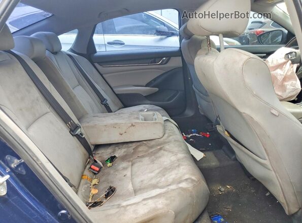 1HGCV1F48JA081521 2018 HONDA ACCORD Blue Vista interior trasera