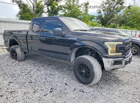 1FTEX1C56JKF68094 2018 FORD F150 Black Vista frontal