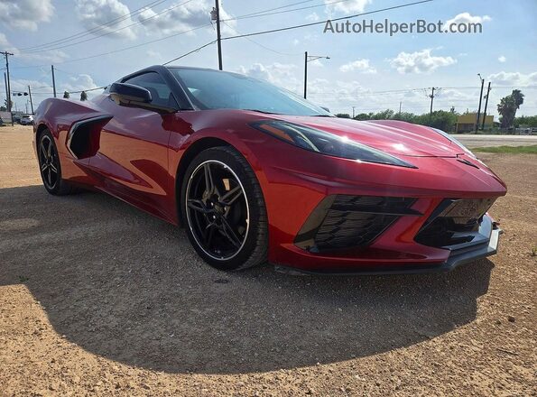 1G1YA3D45R5119217 2024 CHEVROLET CORVETTE Red უკანა მარცხენა