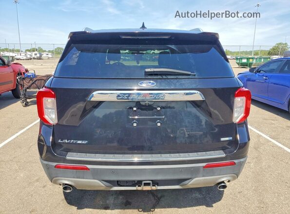 1FMSK8FH0LGC02438 2020 FORD EXPLORER Black Widok wnętrza z przodu